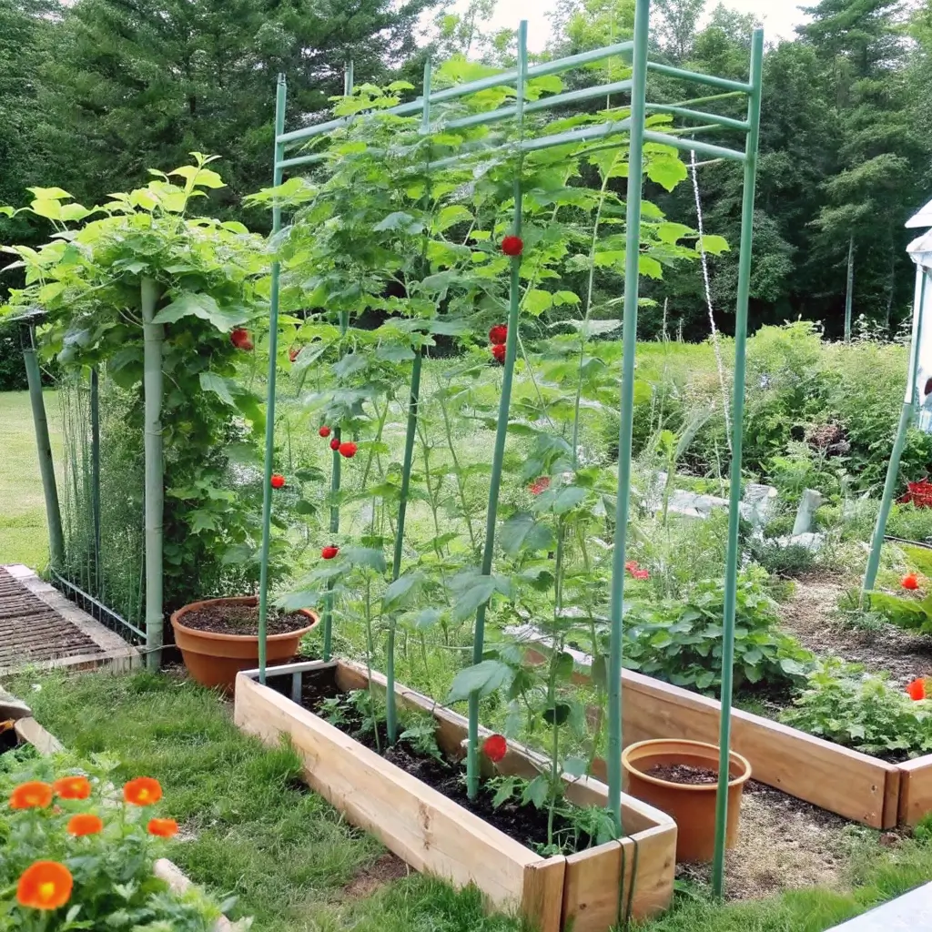 tomato trellis ideas