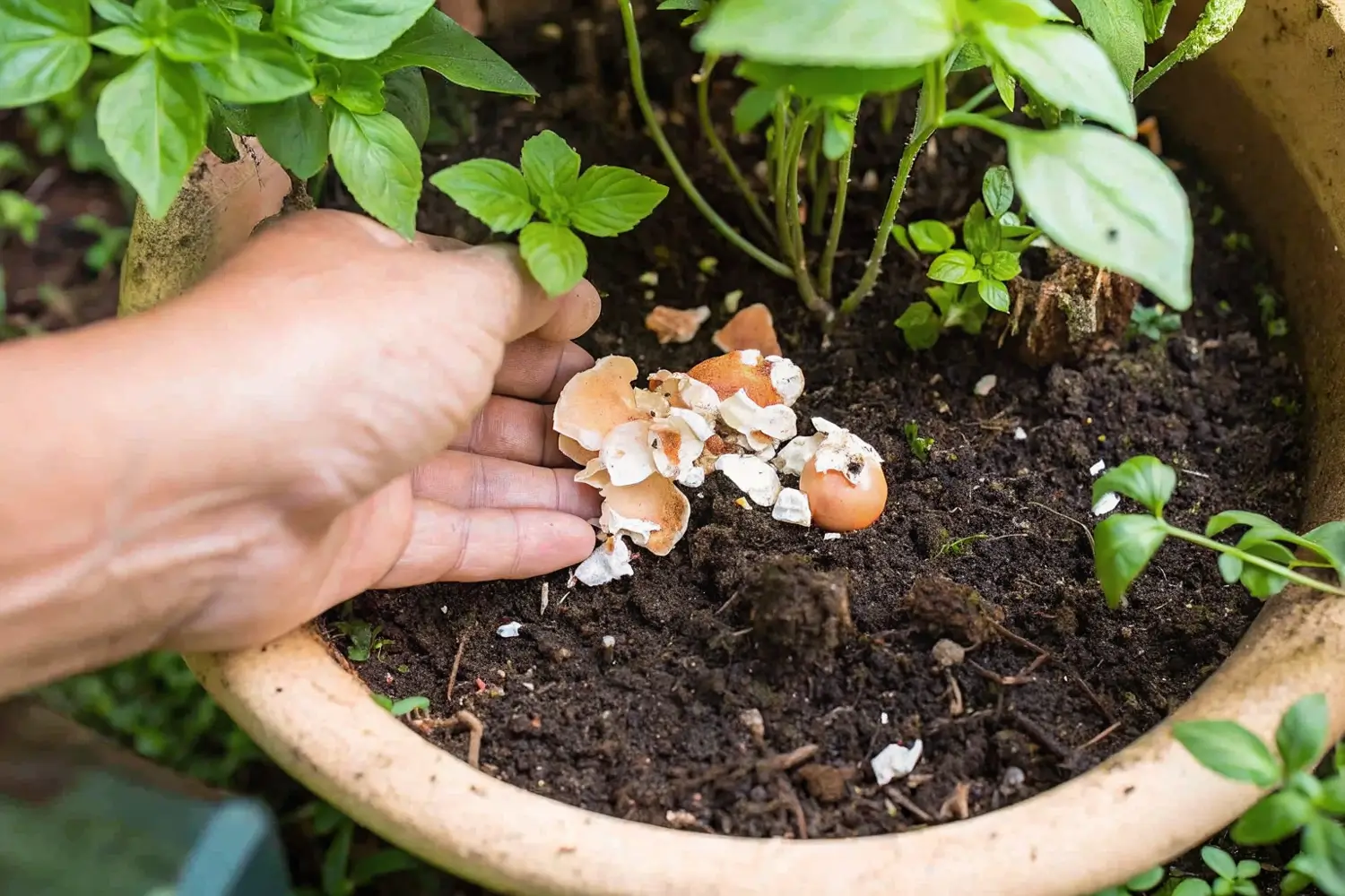 eggshells for tomato plants