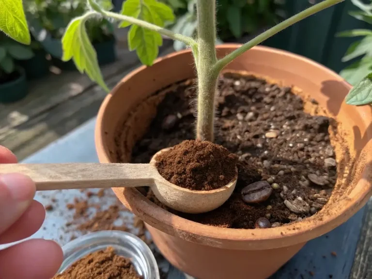 are coffee grounds good for tomato plants