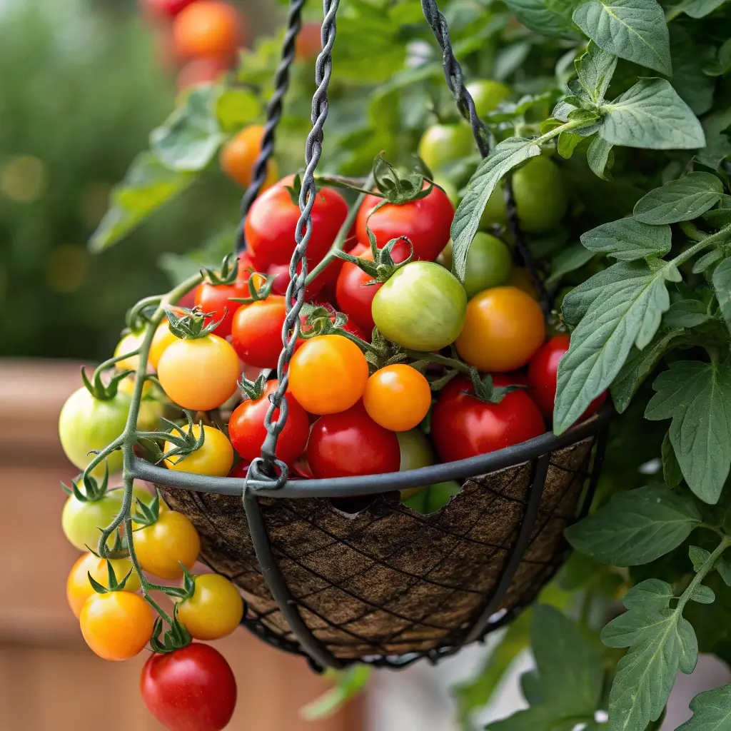 Hanging Basket Tomatoes Varieties