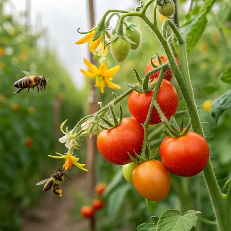 Pollinated Tomatoes