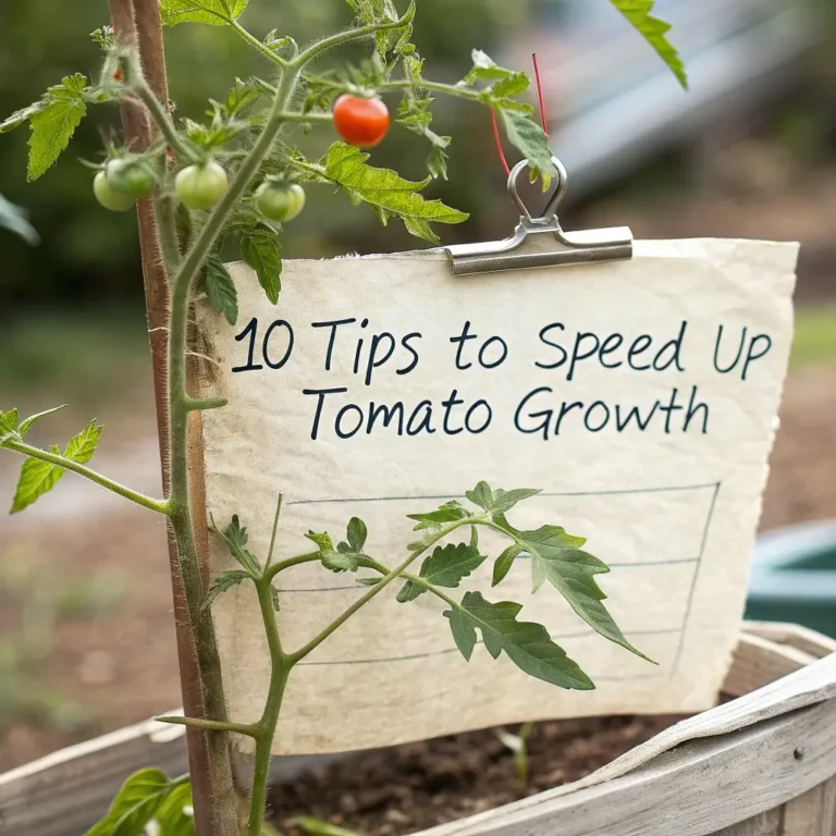 10 Tips to Speed Up Tomato Growth