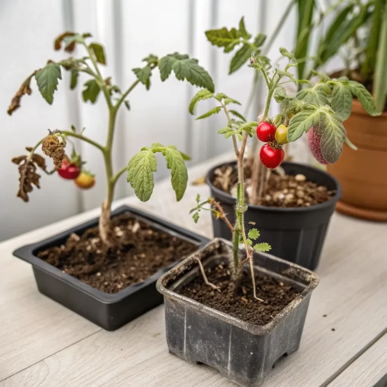 frost damage in tomato plants
