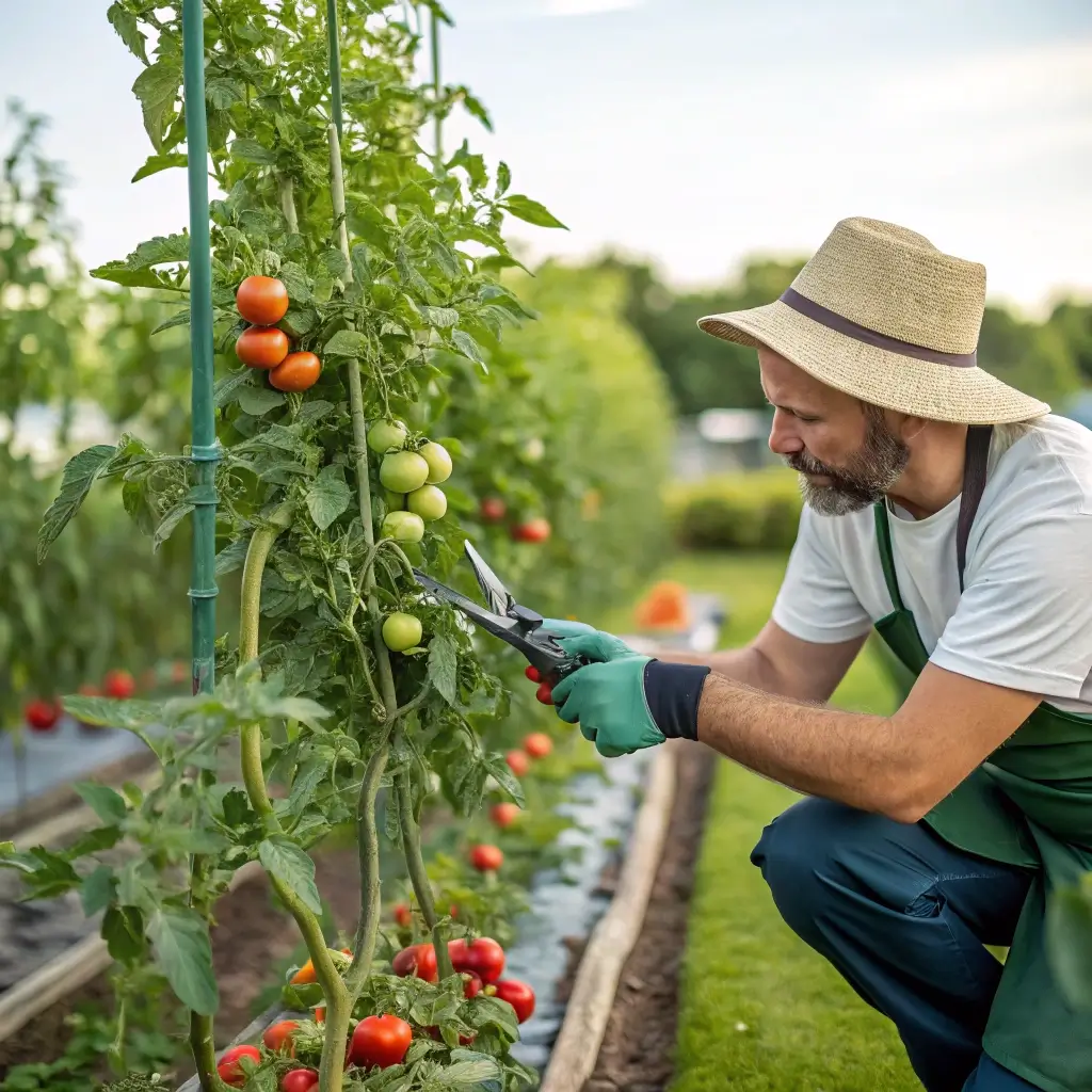 Prune Tomato Plants