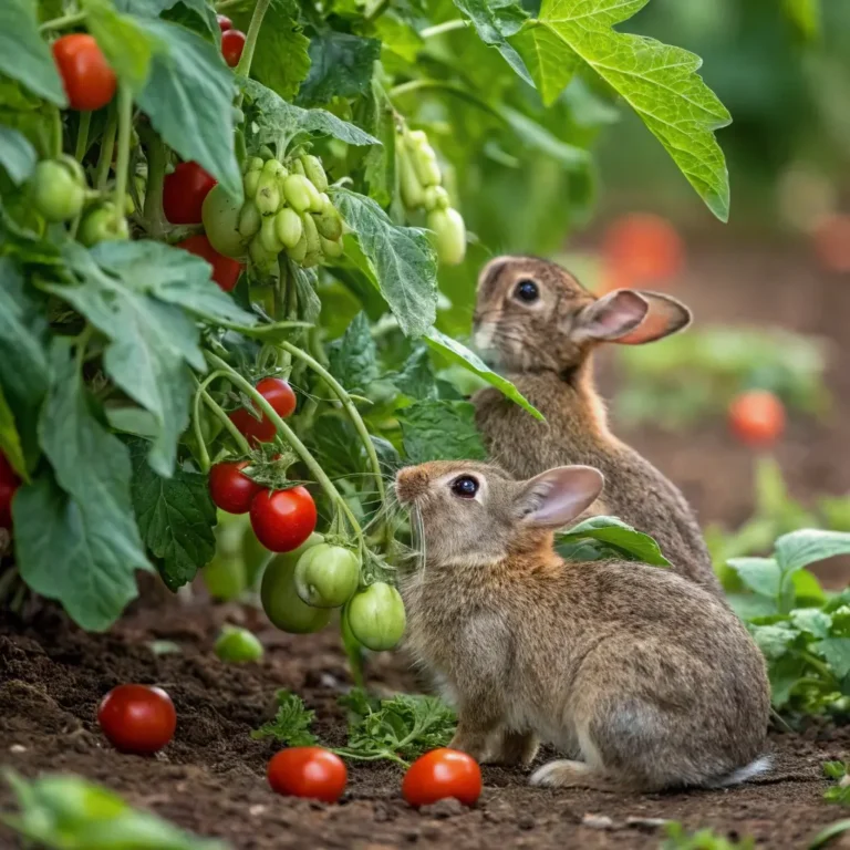Rabbits Eat Tomato Plants