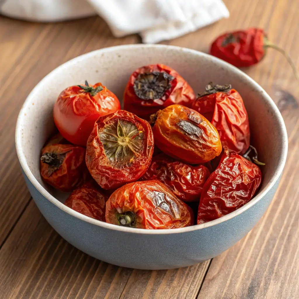 sun dried tomatoes storage