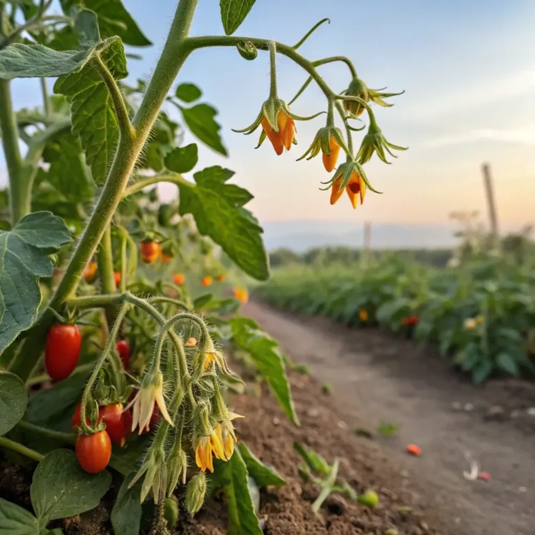 Tomato Flowers to Fall Off