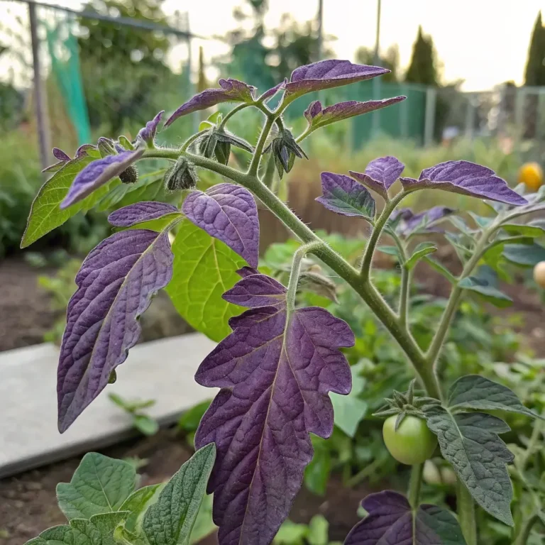 Tomato Leaves Are Turning Purple