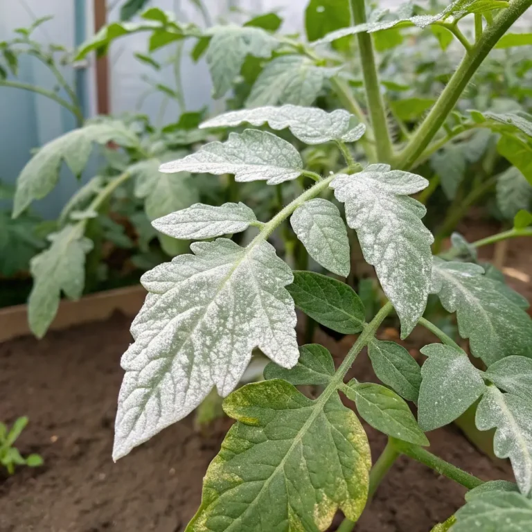 Tomato Leaves Turning White