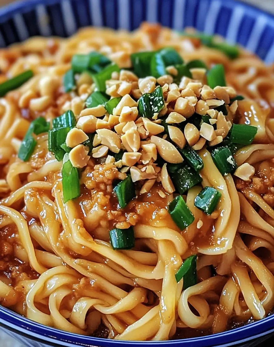 Addictive Dan Dan Noodles