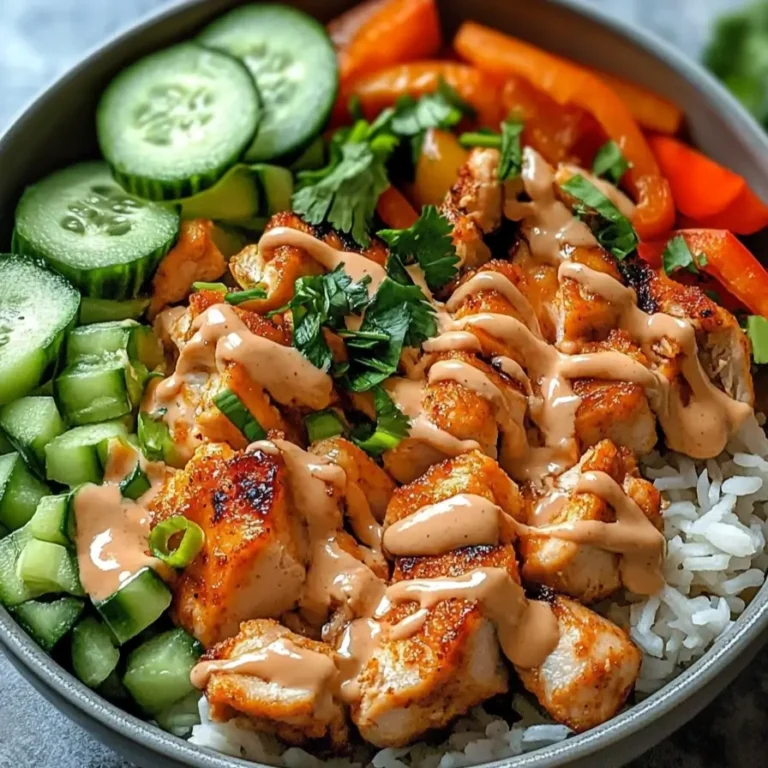 Bang Bang Chicken Bowl