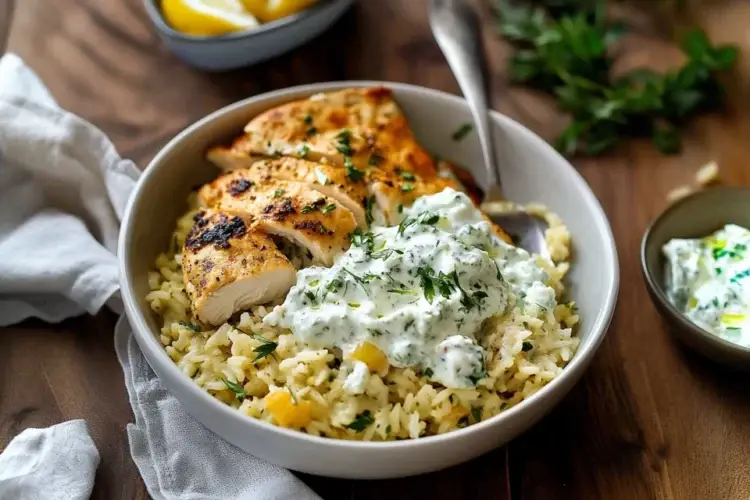 Chicken Tzatziki Casserole