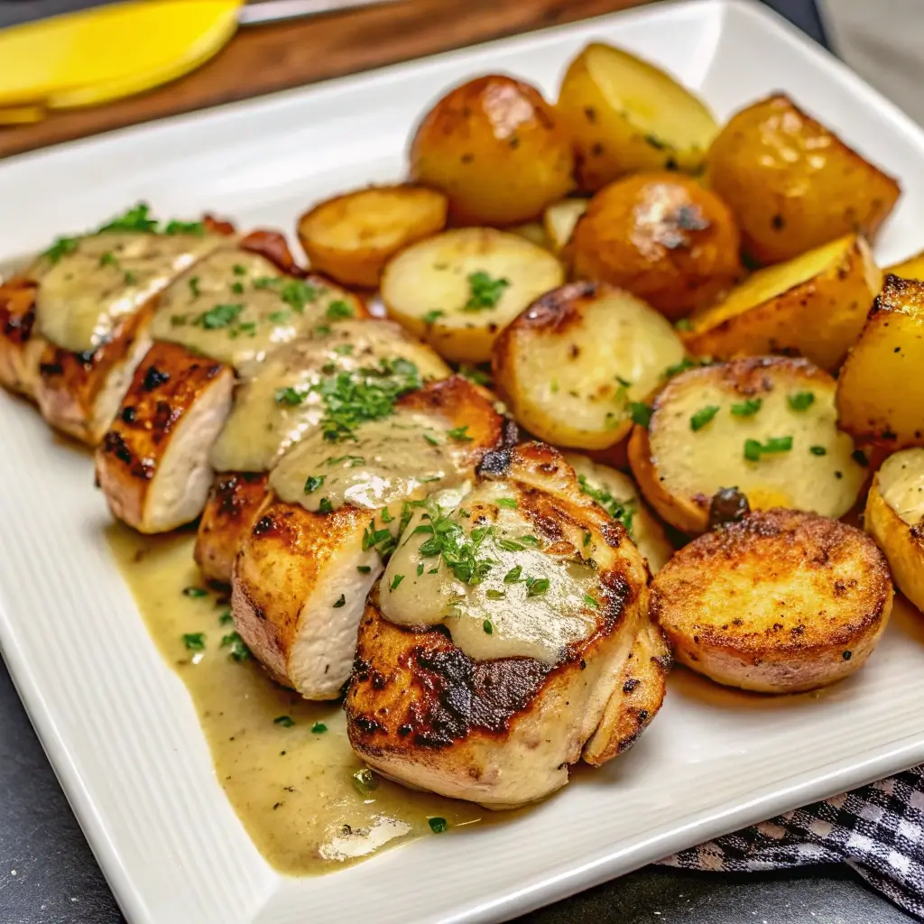 Greek Garlic Chicken