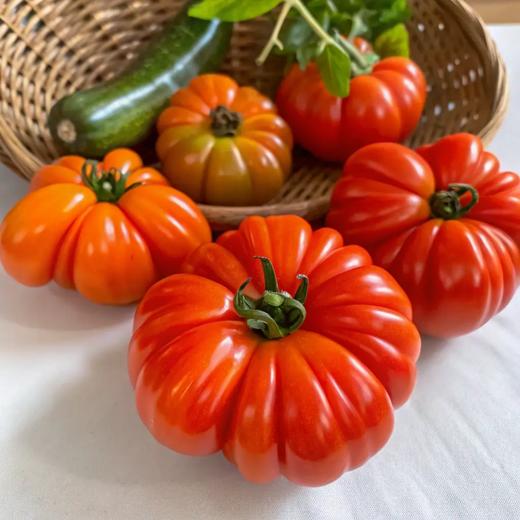 Tomatoes That Look Like Pumpkins