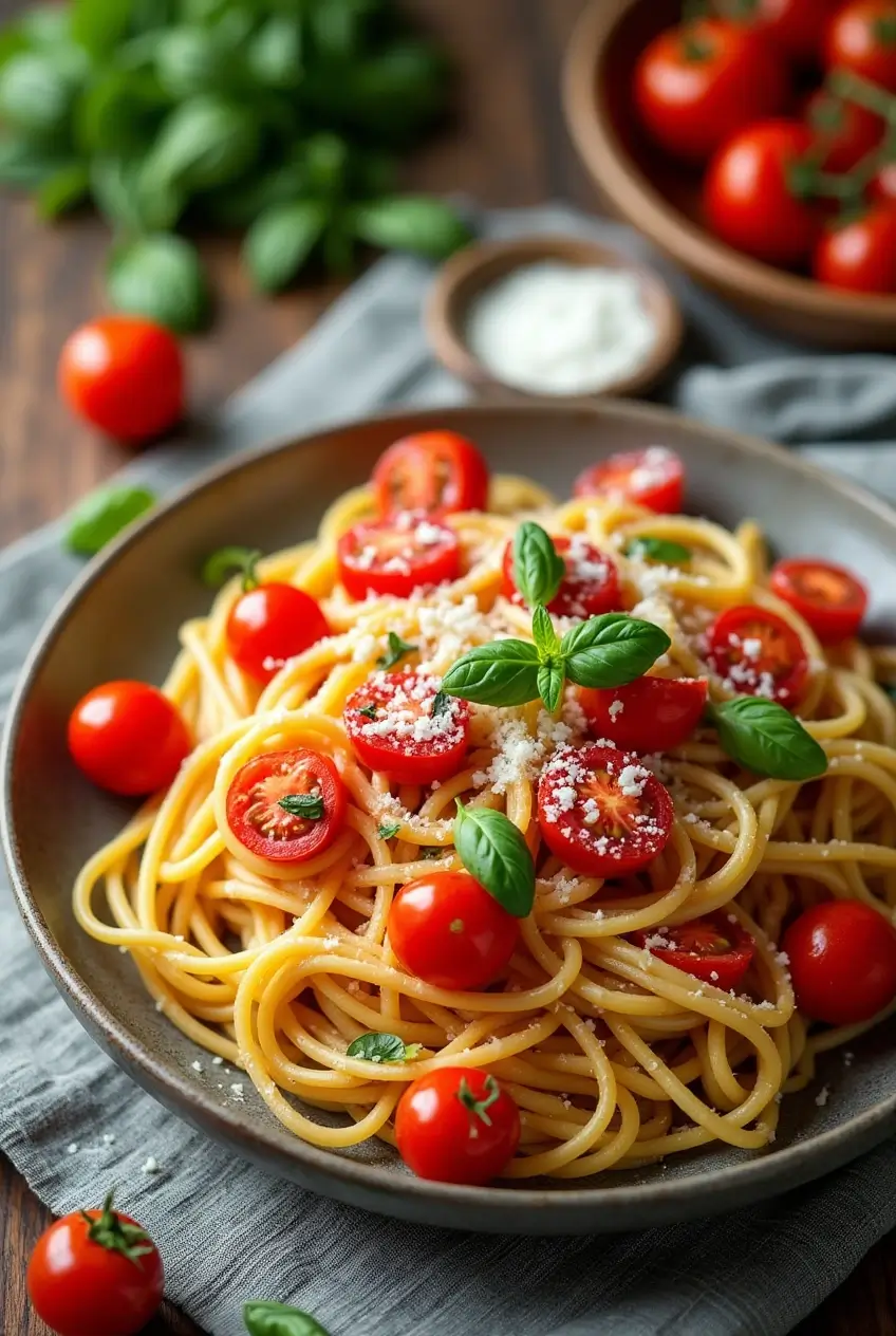 Cherry Tomato Pasta Recipe