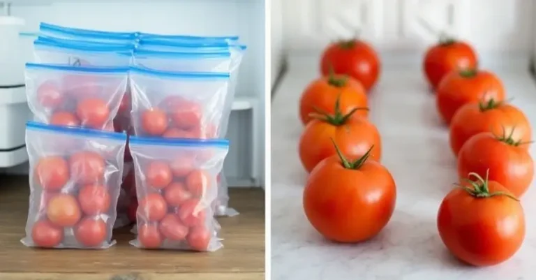 Freeze Roma Tomatoes
