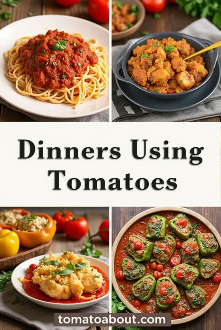 dinners using tomatoes
