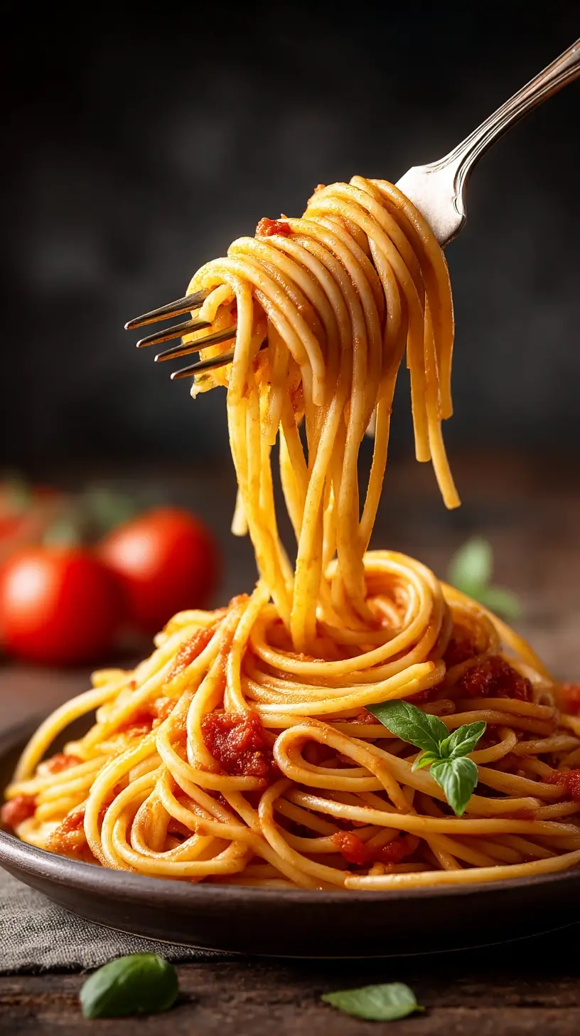 Pasta with Cherry Tomatoes