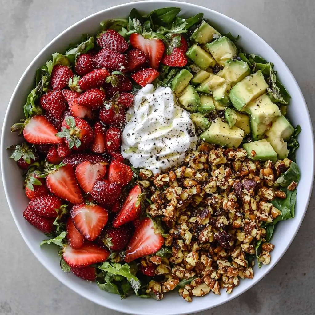 Strawberry Crunch Salad