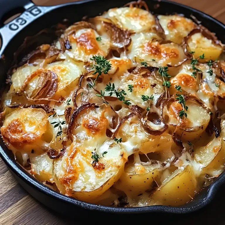 French Onion Potato Bake