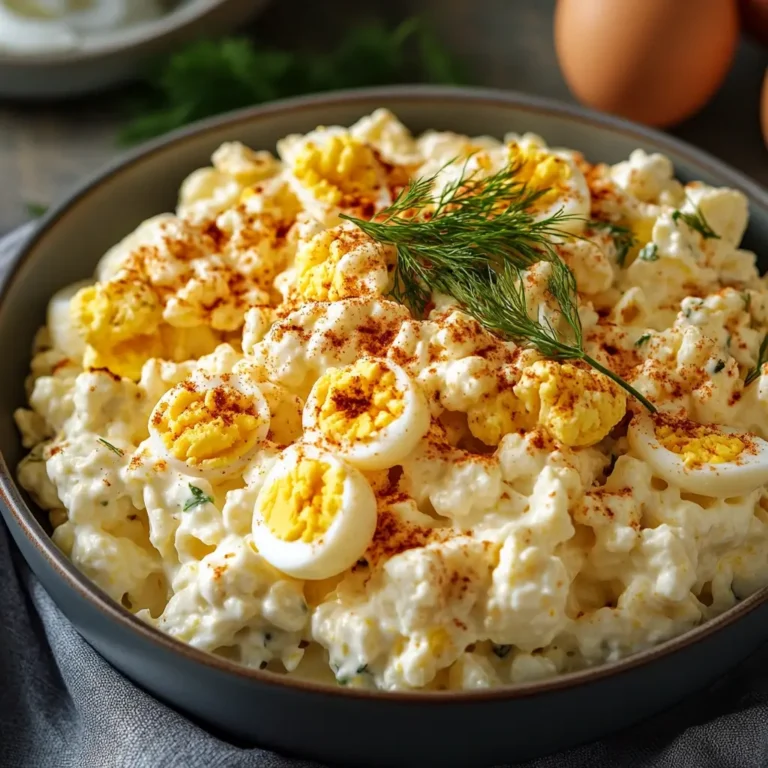 Simple Cottage Cheese Egg Salad