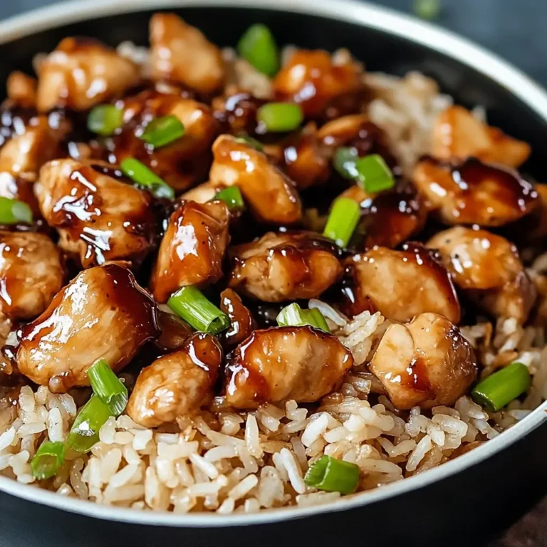 Honey BBQ Chicken Rice