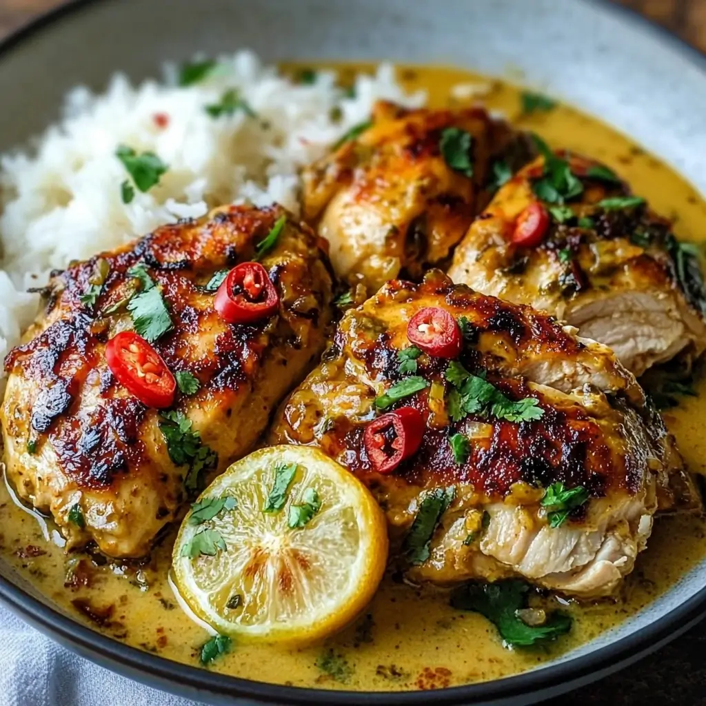 Spicy Brazilian Coconut Chicken