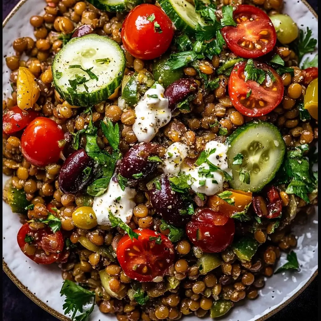 Mediterranean Lentil Salad
