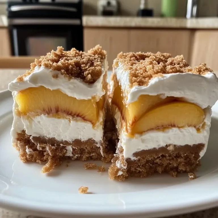 Ciasto Bez Pieczenia z Mascarpone i Brzoskwiniami