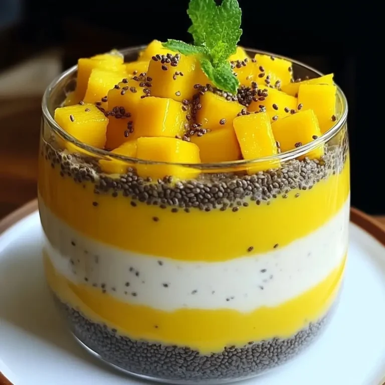 Sernik z Chia i Mango na Zimno