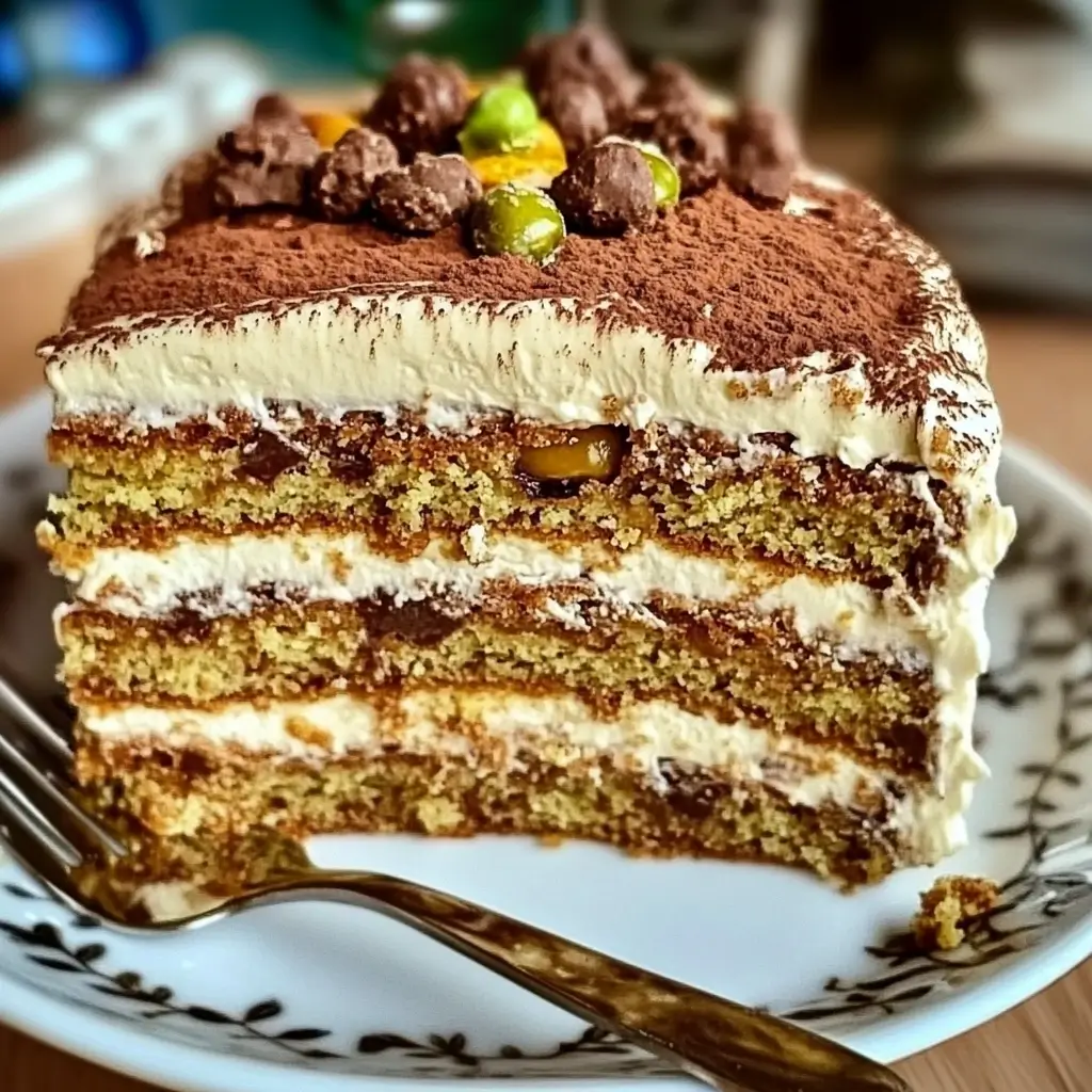 Ciasto Chałwowe z Mascarpone