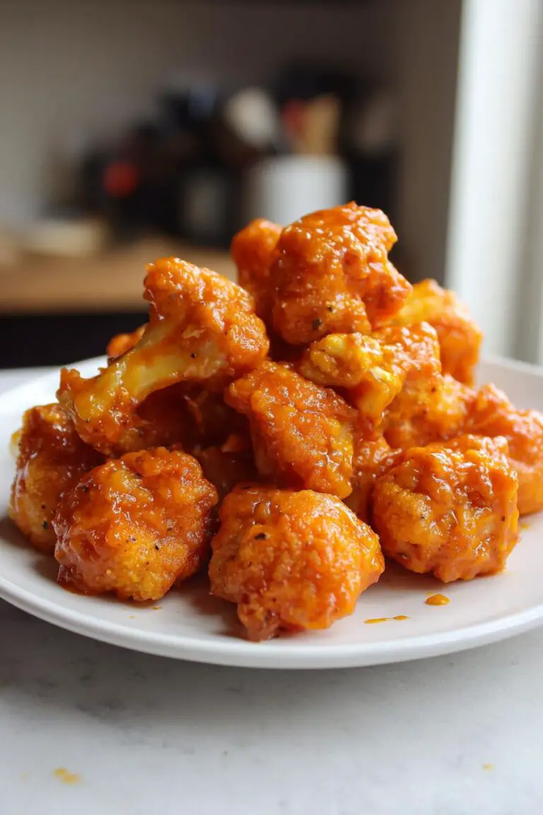 Air Fryer Buffalo Cauliflower