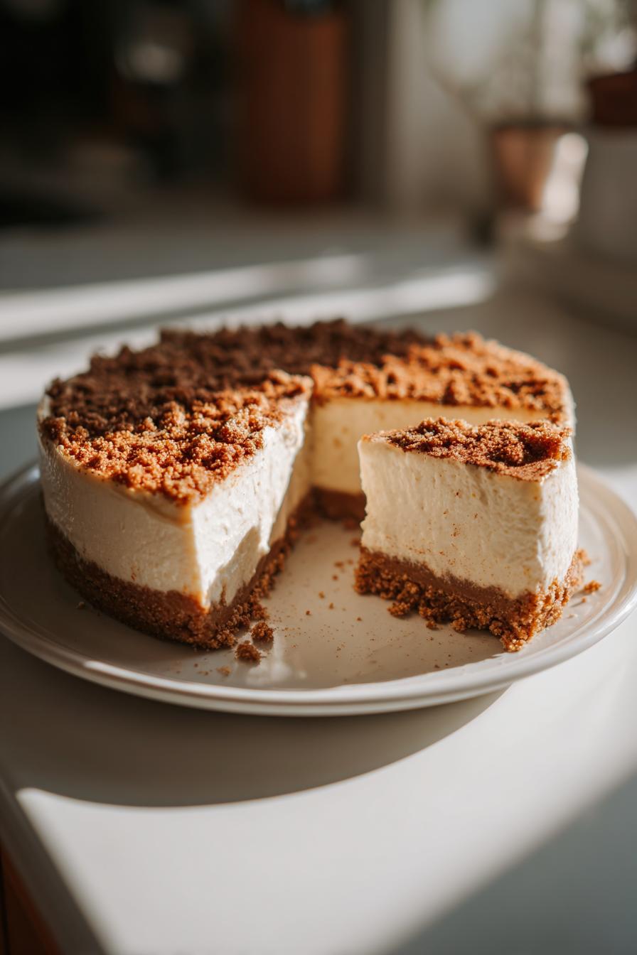 Apple Cider Cheesecake