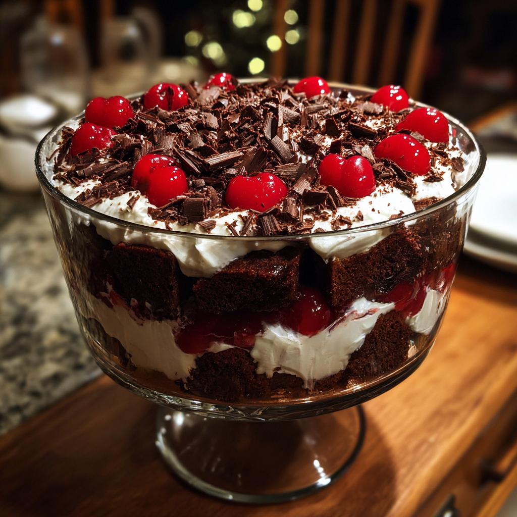 Black Forest Trifle for Christmas - detail 1