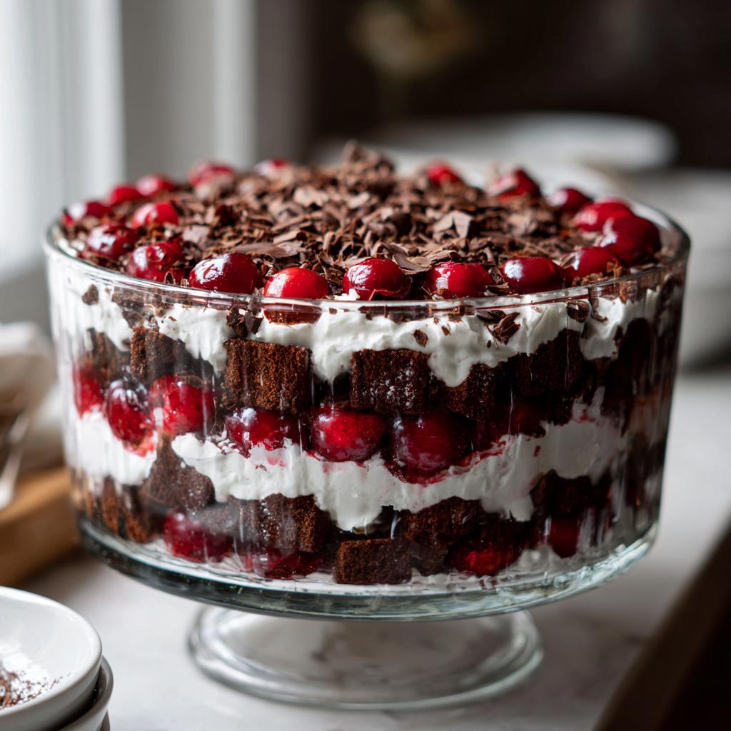 Black Forest Trifle for Christmas - detail 2