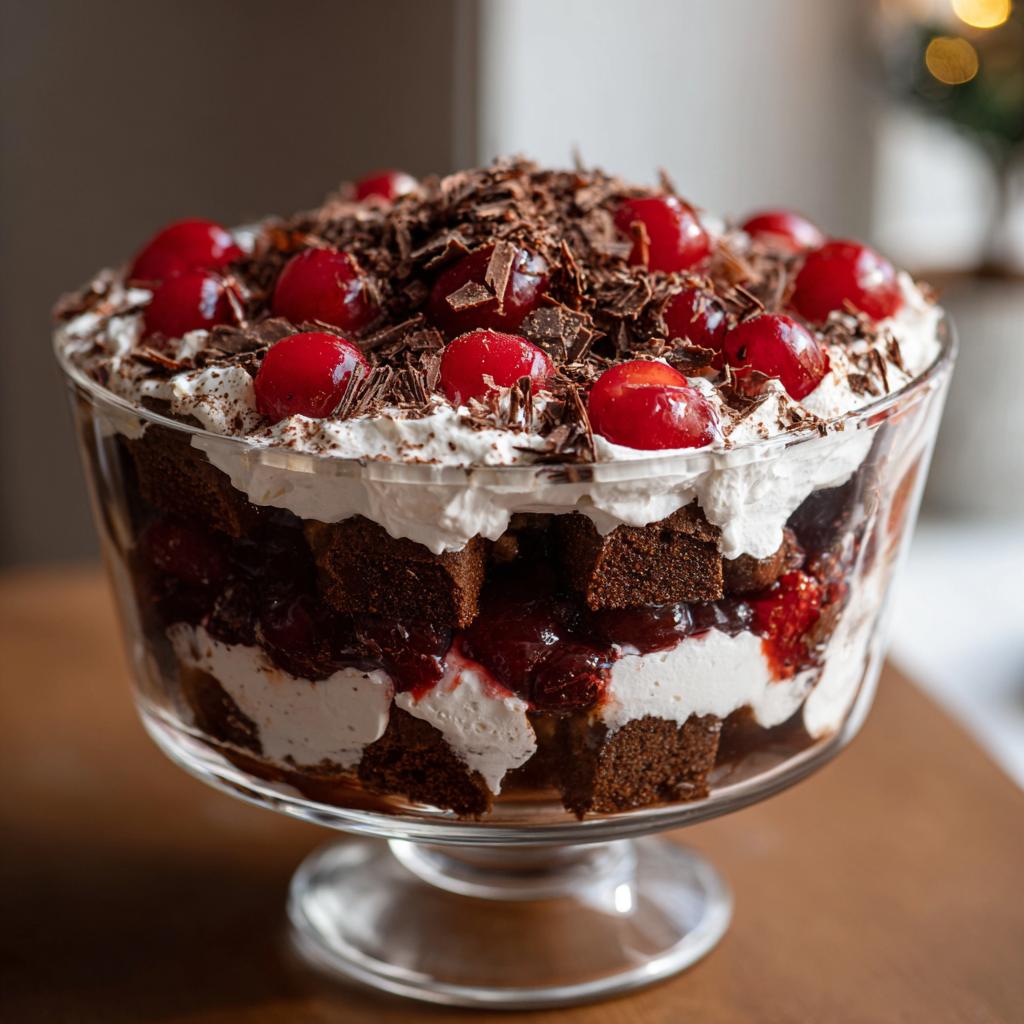 Black Forest Trifle for Christmas - detail 4