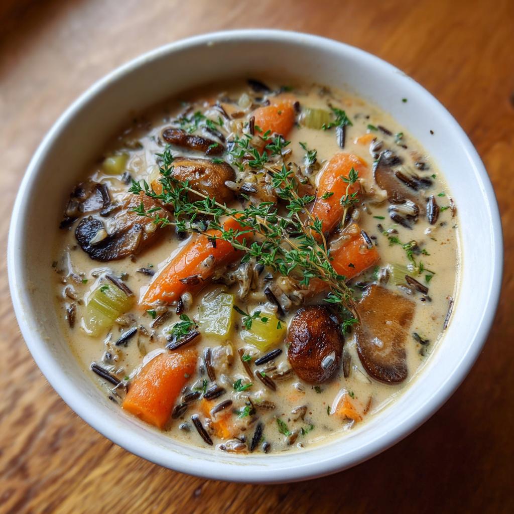 Cozy Autumn Wild Rice Soup: Warming and Flavorful - detail 2