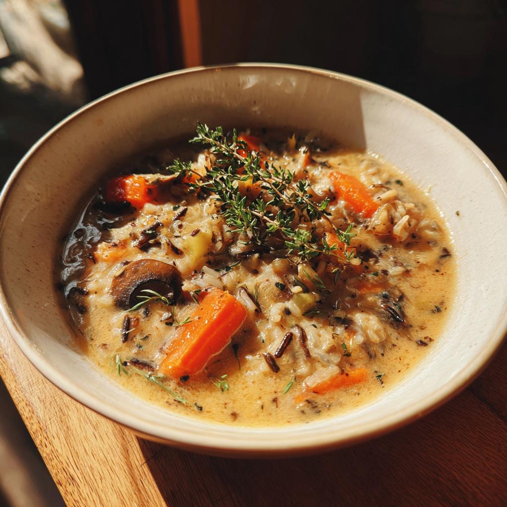 Cozy Autumn Wild Rice Soup: Warming and Flavorful - detail 4