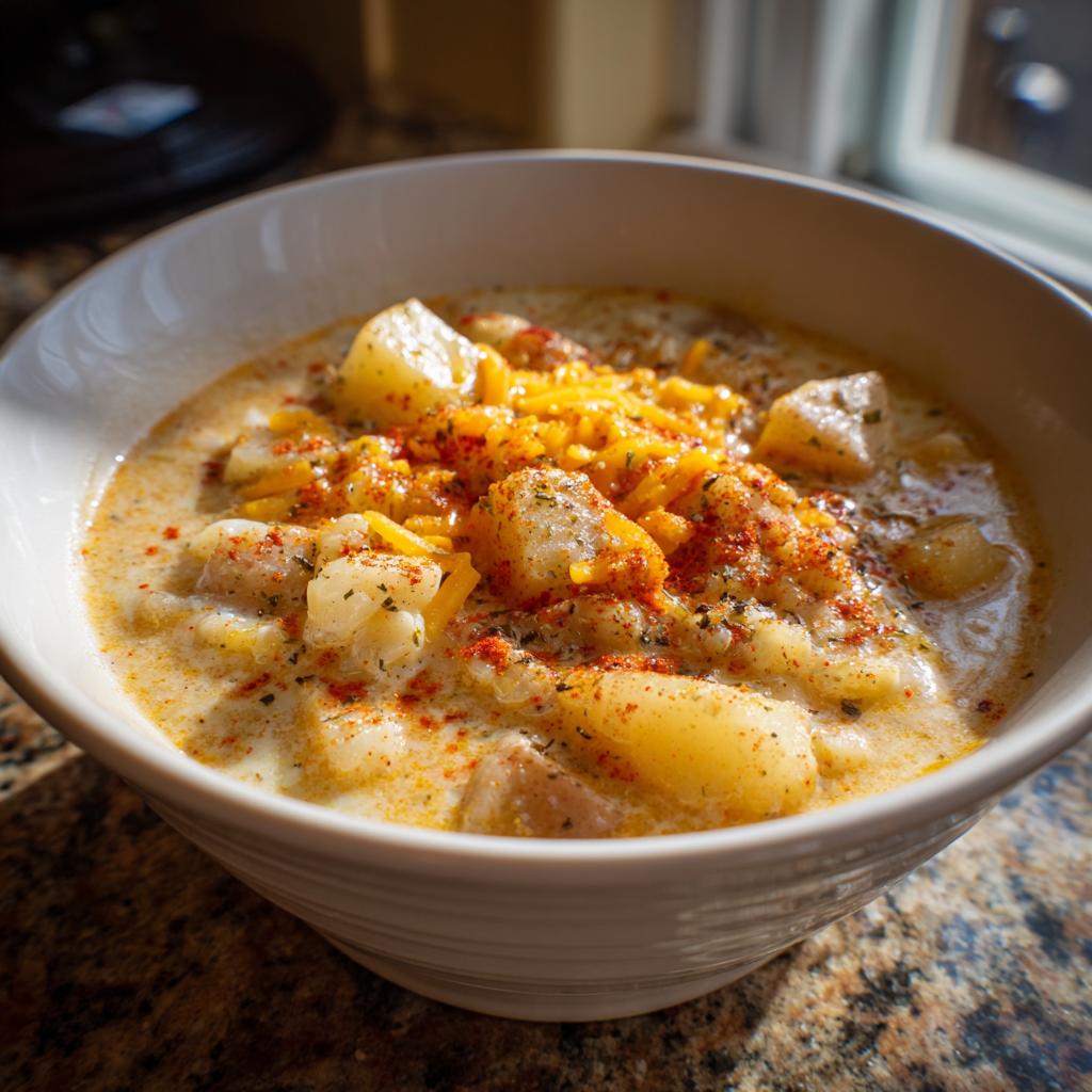 Crock Pot Potato Soup - detail 2