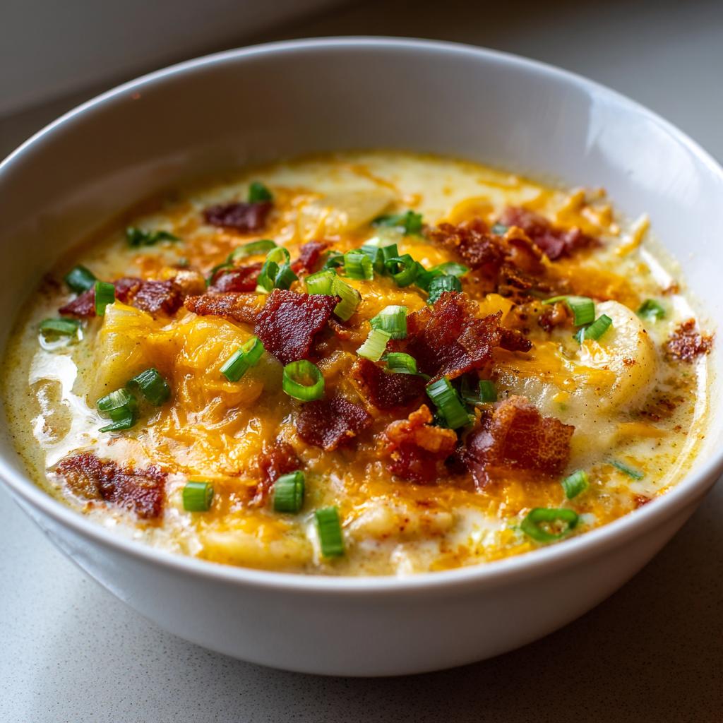Easy Baked Potato Soup - detail 3