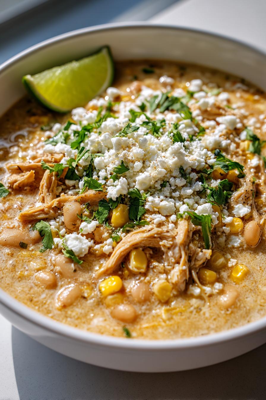 Easy Mexican Street Corn White Chicken Chili Recipe You Need to Try!