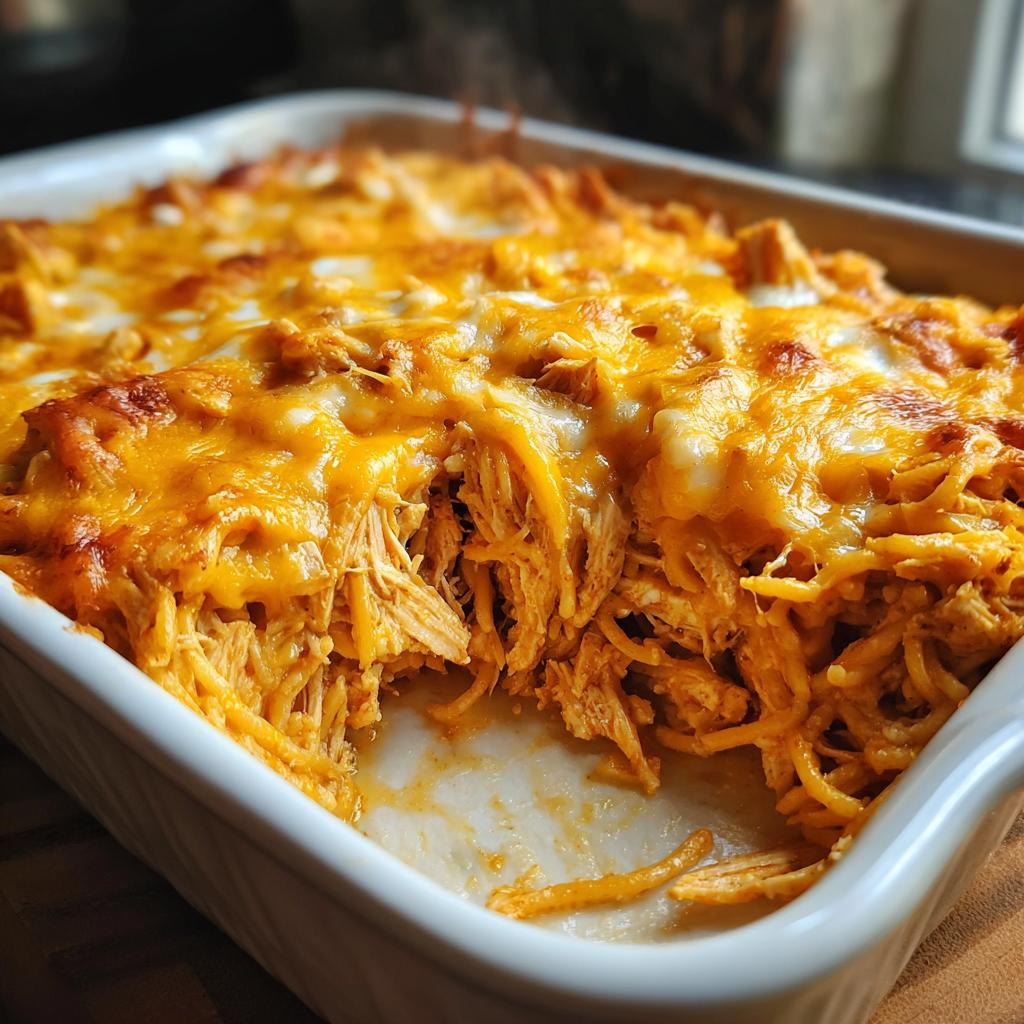 Irresistible Spicy Southern Chicken Spaghetti Casserole - detail 2