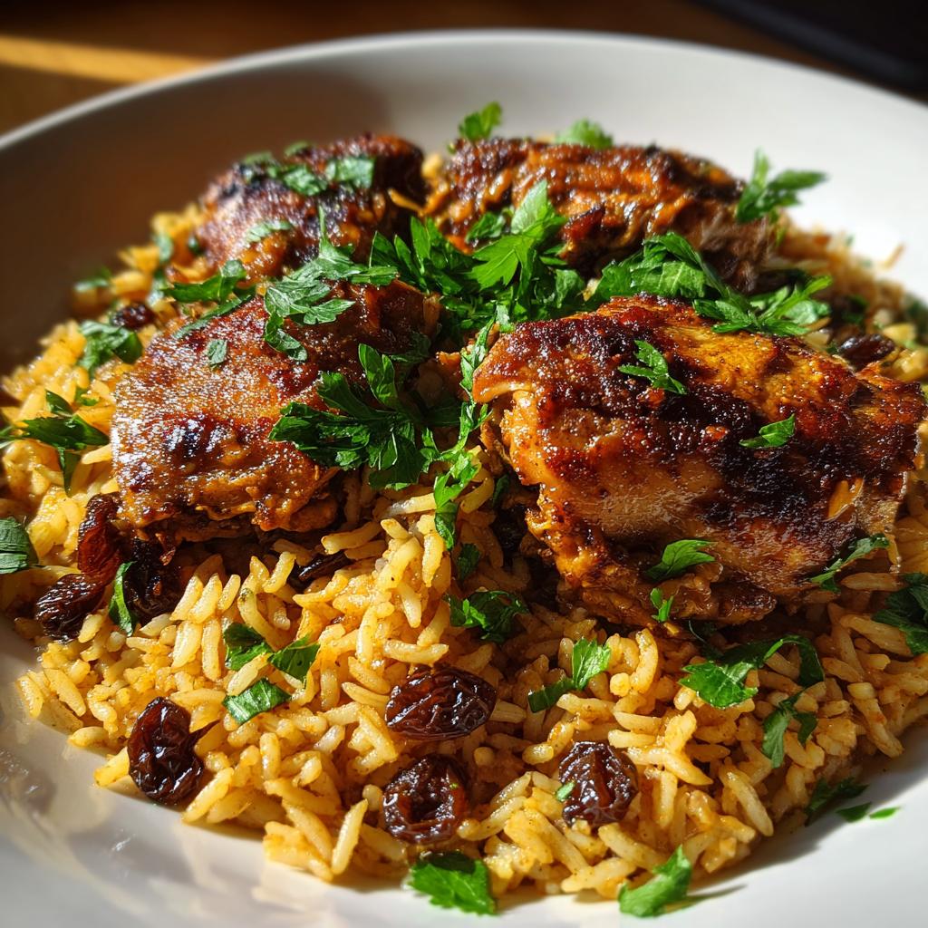Moroccan Chicken & Rice - detail 1