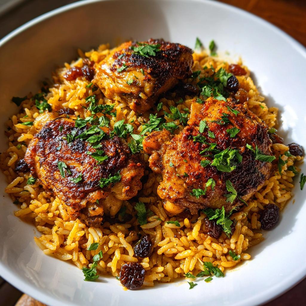 Moroccan Chicken & Rice - detail 4