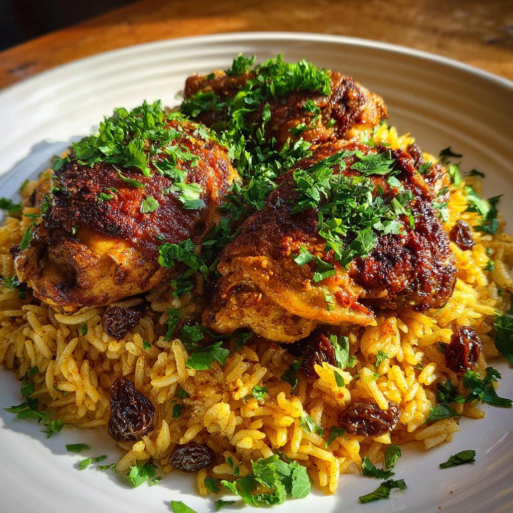 Moroccan Chicken & Rice - detail 3