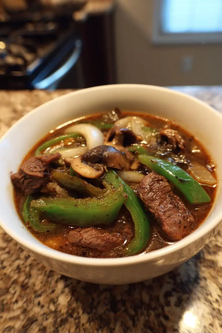 Philly Cheesesteak Soup Recipe: Cozy Comfort in a Bowl