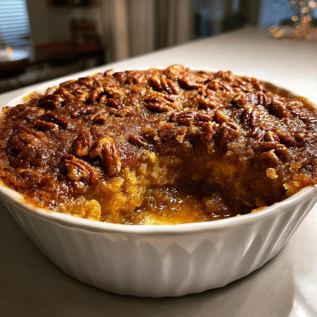 Pumpkin Pecan Cobbler - detail 4