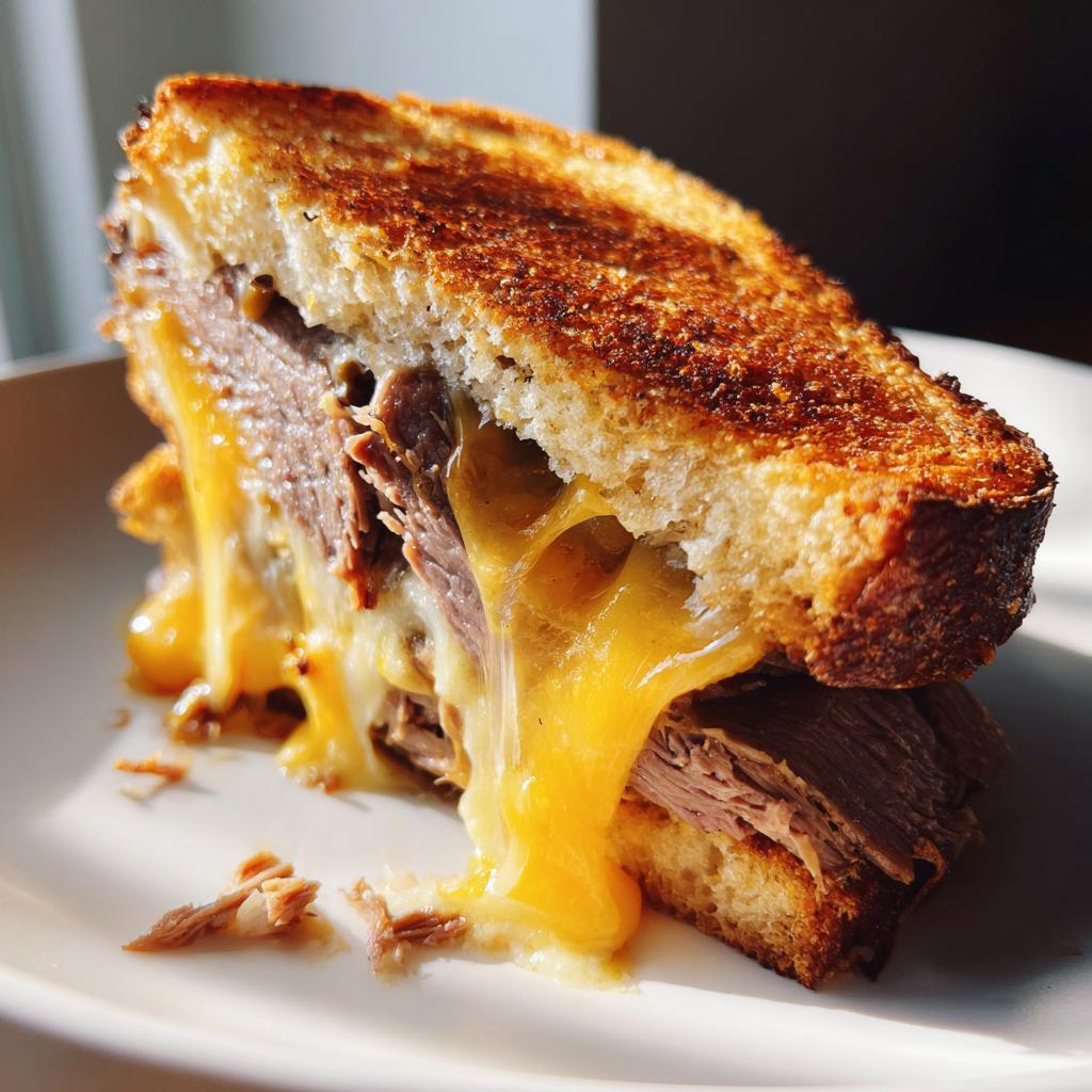 Roast Beef & Cheddar Melt Sandwich - detail 1