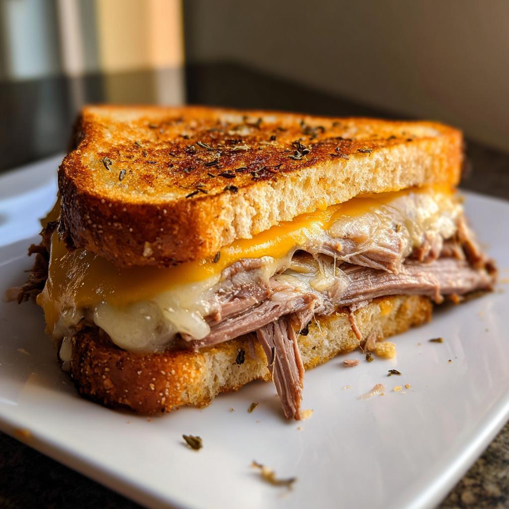 Roast Beef & Cheddar Melt Sandwich - detail 2