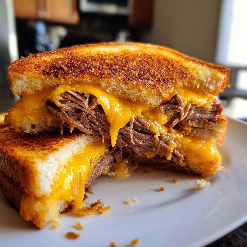 Roast Beef & Cheddar Melt Sandwich - detail 3
